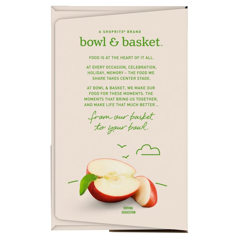 Bowl &amp; Basket Unsweetened Apple Fruit Purée Pouches, 3.2 oz, 12 count