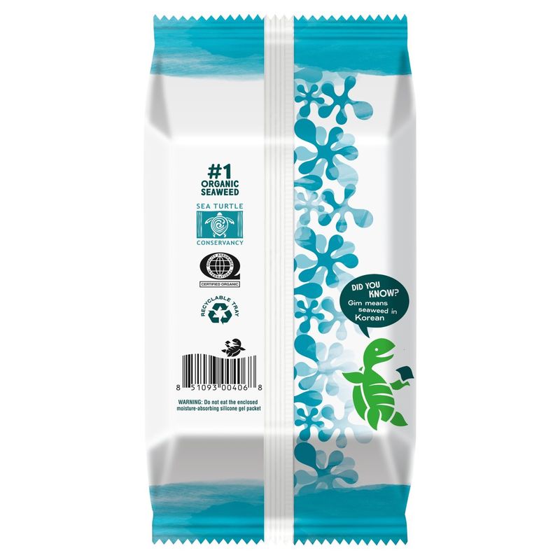 Gimme Sea Salt Roasted Seaweed Snacks, .35 oz
