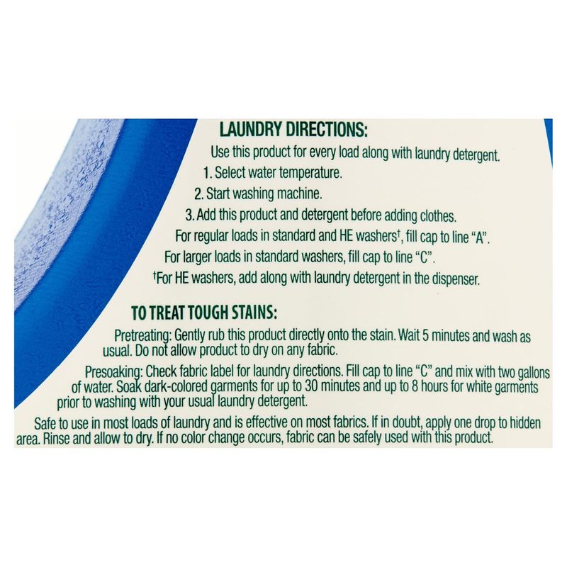 Paperbird Fresh Scent Stain Remover &amp; Color Booster, 48 loads, 66 fl oz
