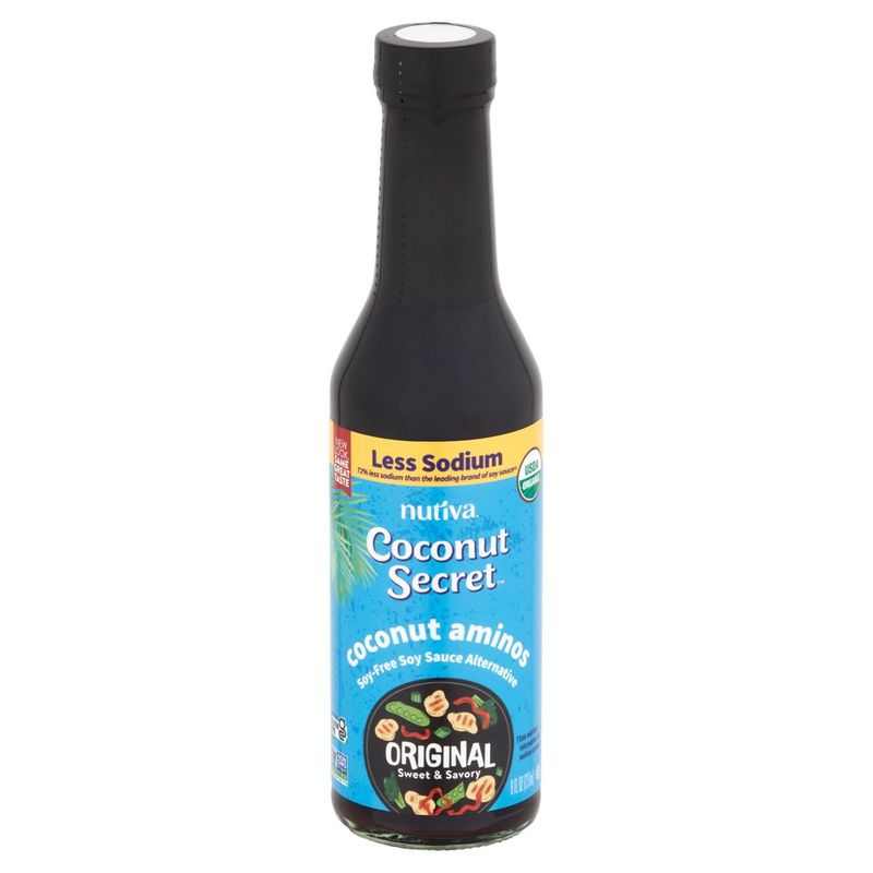 Nutiva Coconut Secret Original Sweet &amp; Savory Coconut Aminos Sauce, 8 fl oz