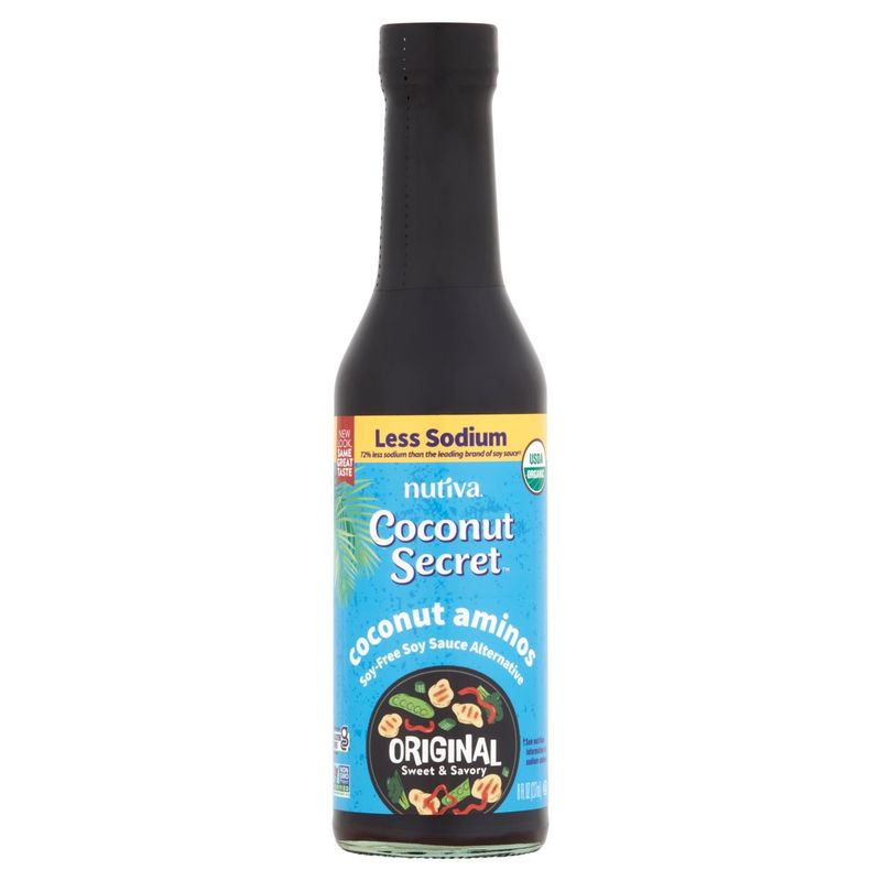 Nutiva Coconut Secret Original Sweet &amp; Savory Coconut Aminos Sauce, 8 fl oz