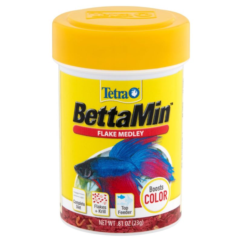 Tetra BettaMin Flake Medley Fish Food, .81 oz