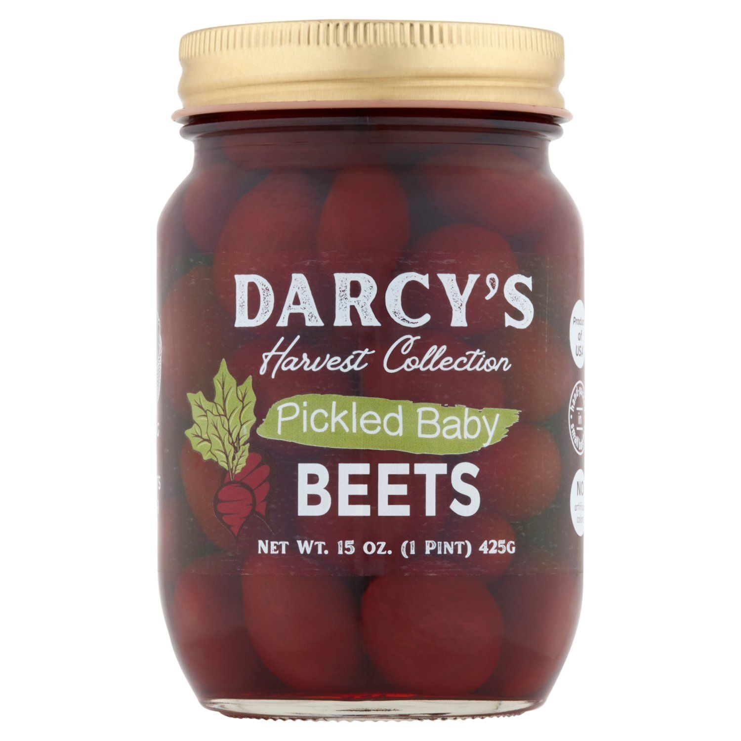 Darcy's Harvest Collection Pickled Baby Beets, 15 oz