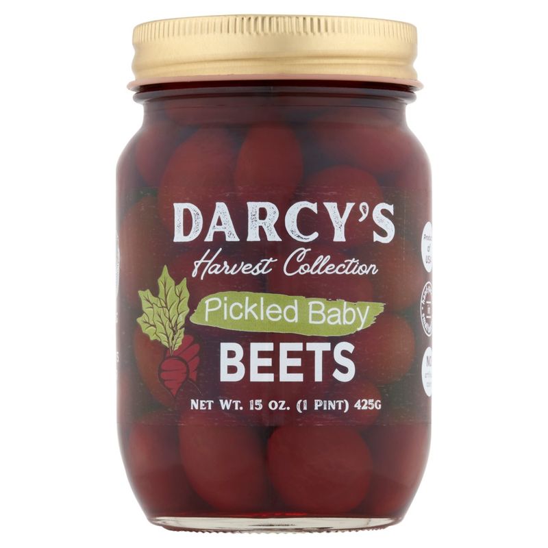 Darcy's Harvest Collection Pickled Baby Beets, 15 oz