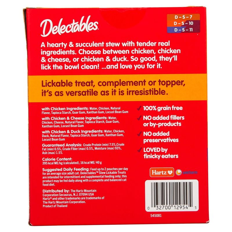 Delectables Stew Lickable Treat Variety Pack for Cats, 1.4 oz 12 count
