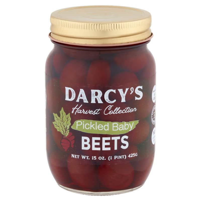 Darcy's Harvest Collection Pickled Baby Beets, 15 oz
