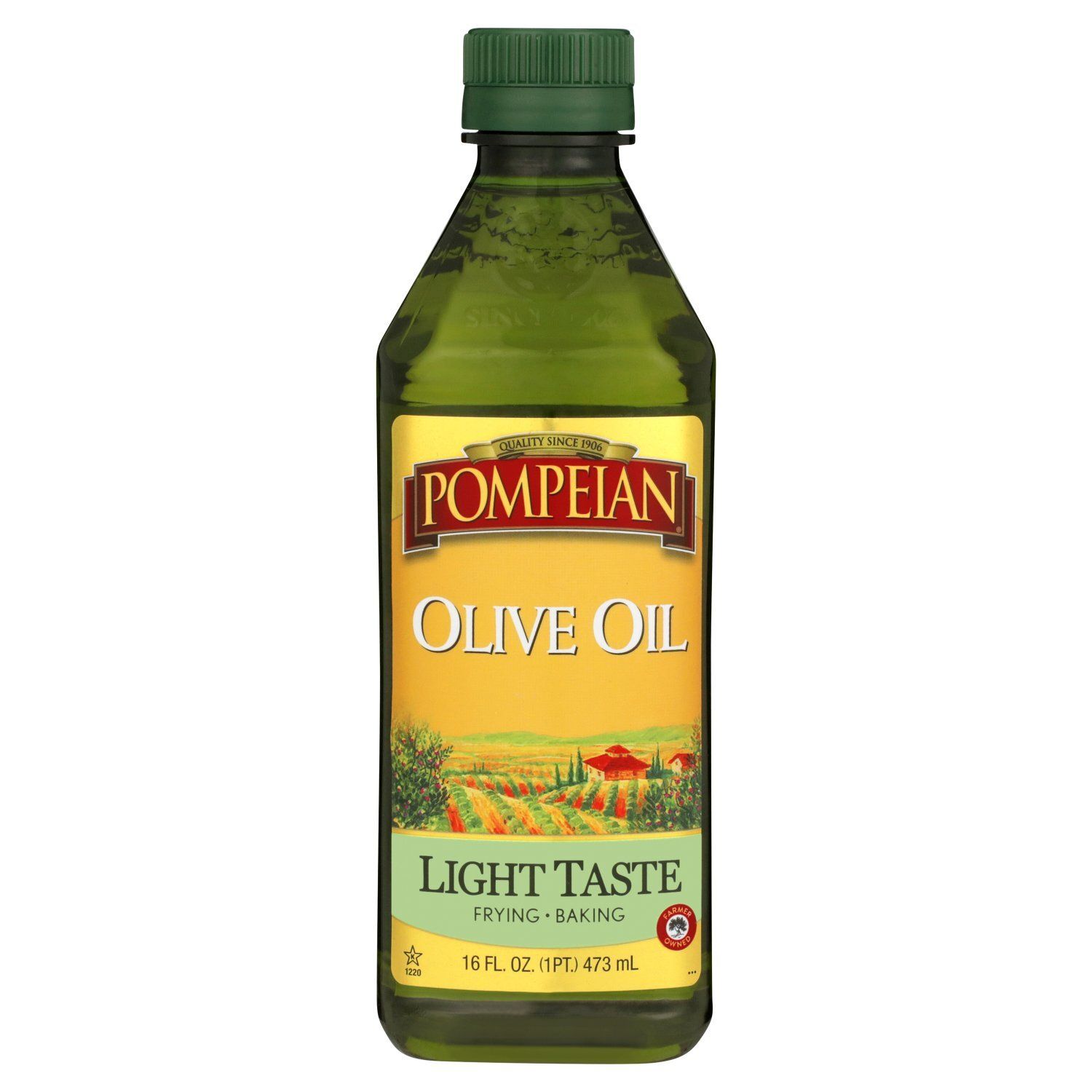 Pompeian Light Taste Olive Oil, 16 fl oz