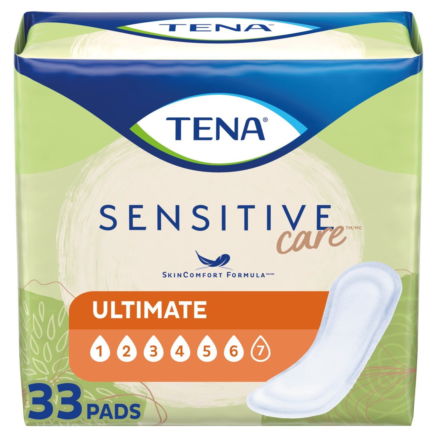 Tena Senstive Care Ultimate Pads, 33 count