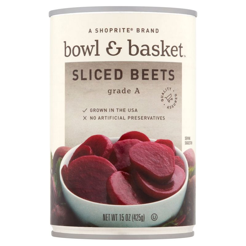 Bowl &amp; Basket Sliced Beets, 15 oz