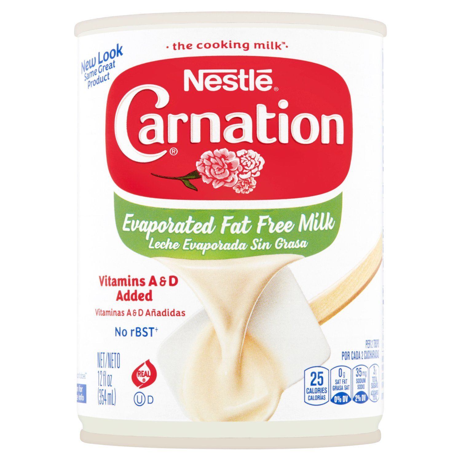 Nestlé Carnation Evaporated Fat Free Milk, 12 fl oz