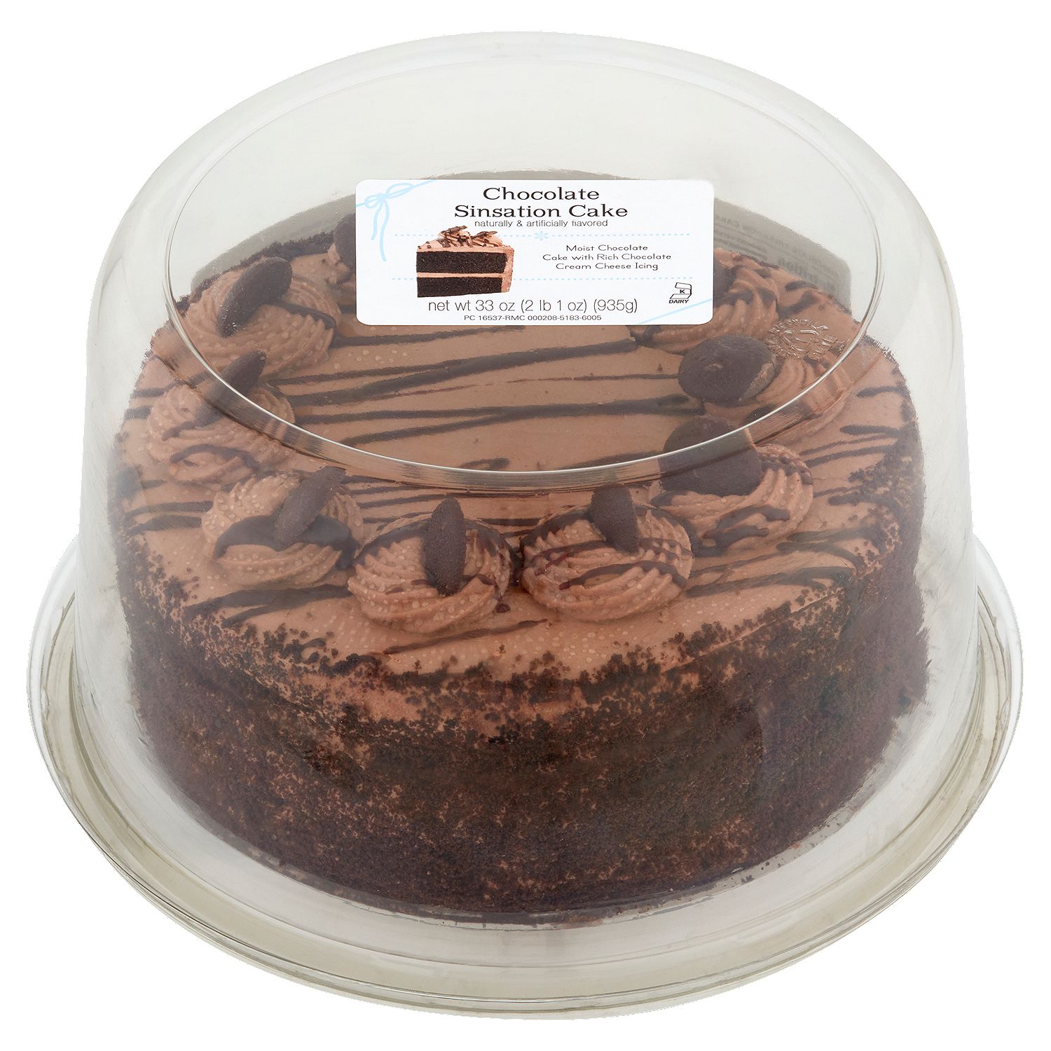 Rich's Chocolate Sinsation Cake, 33 oz