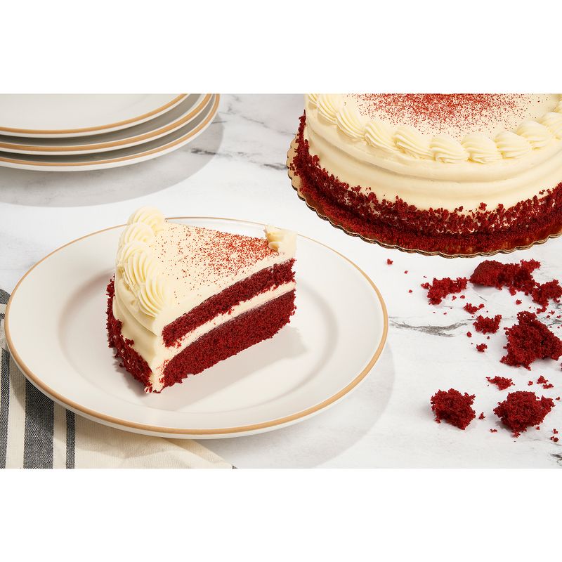 Store Made 7 Inch Cake - Red Velvet Single Layer Cake W/Cream Cheese Icing
