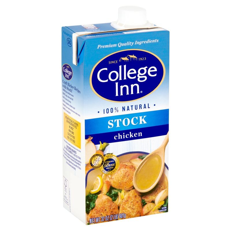 College Inn 100% Natural Chicken Stock, 32 oz