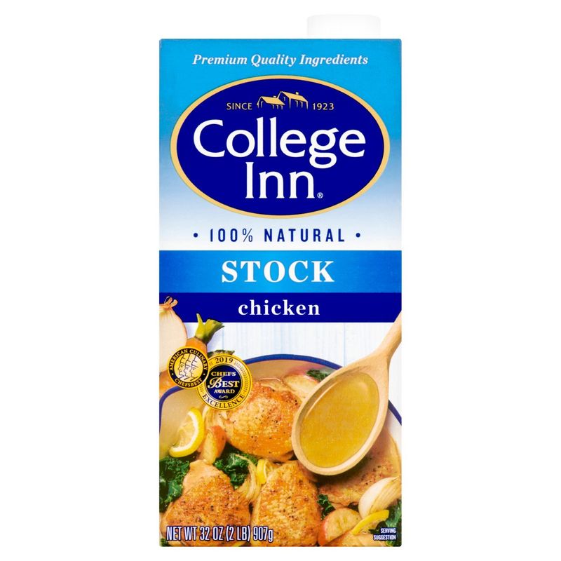 College Inn 100% Natural Chicken Stock, 32 oz