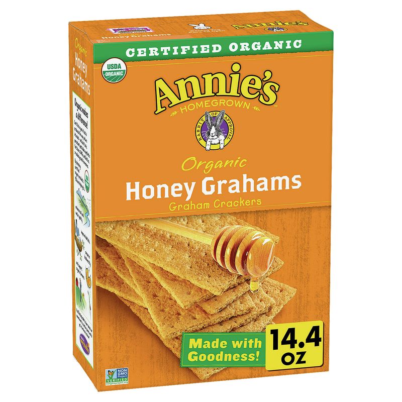 Annie's Homegrown Organic Honey Graham Crackers, 14.4 oz