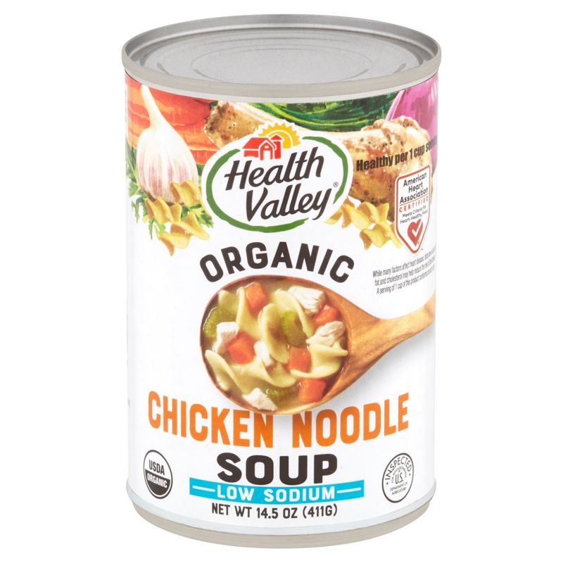 Health Valley Organic Chicken Noodle Soup, 14.5 oz