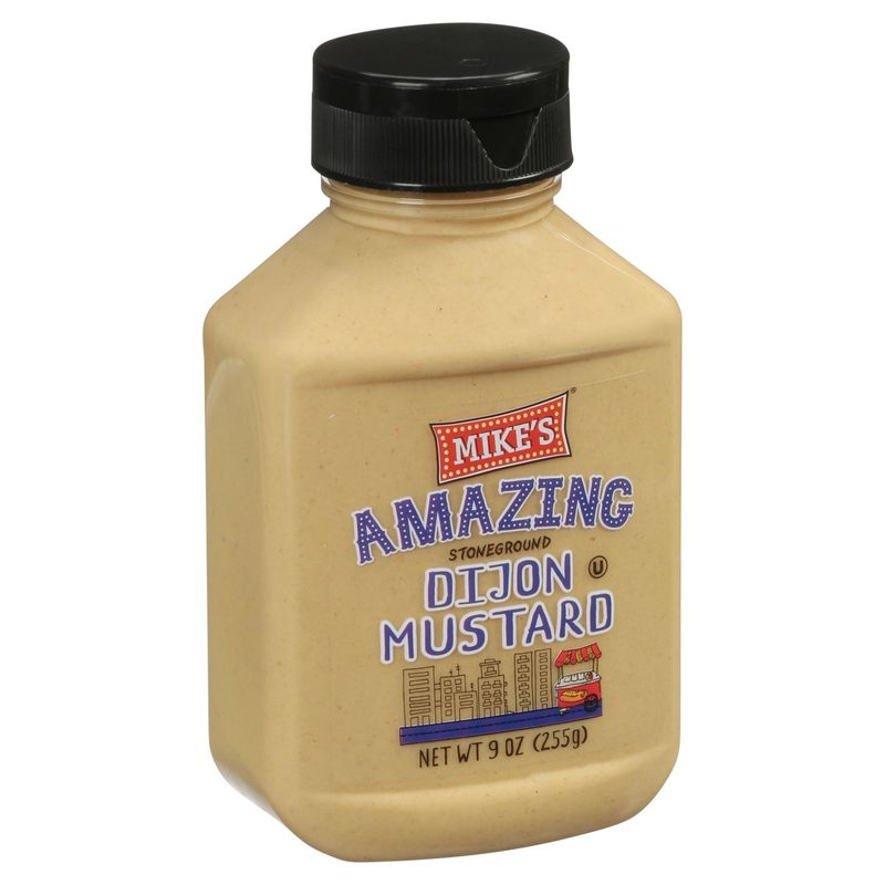 Mike's Amazing Stoneground Dijon Mustard, 9 oz
