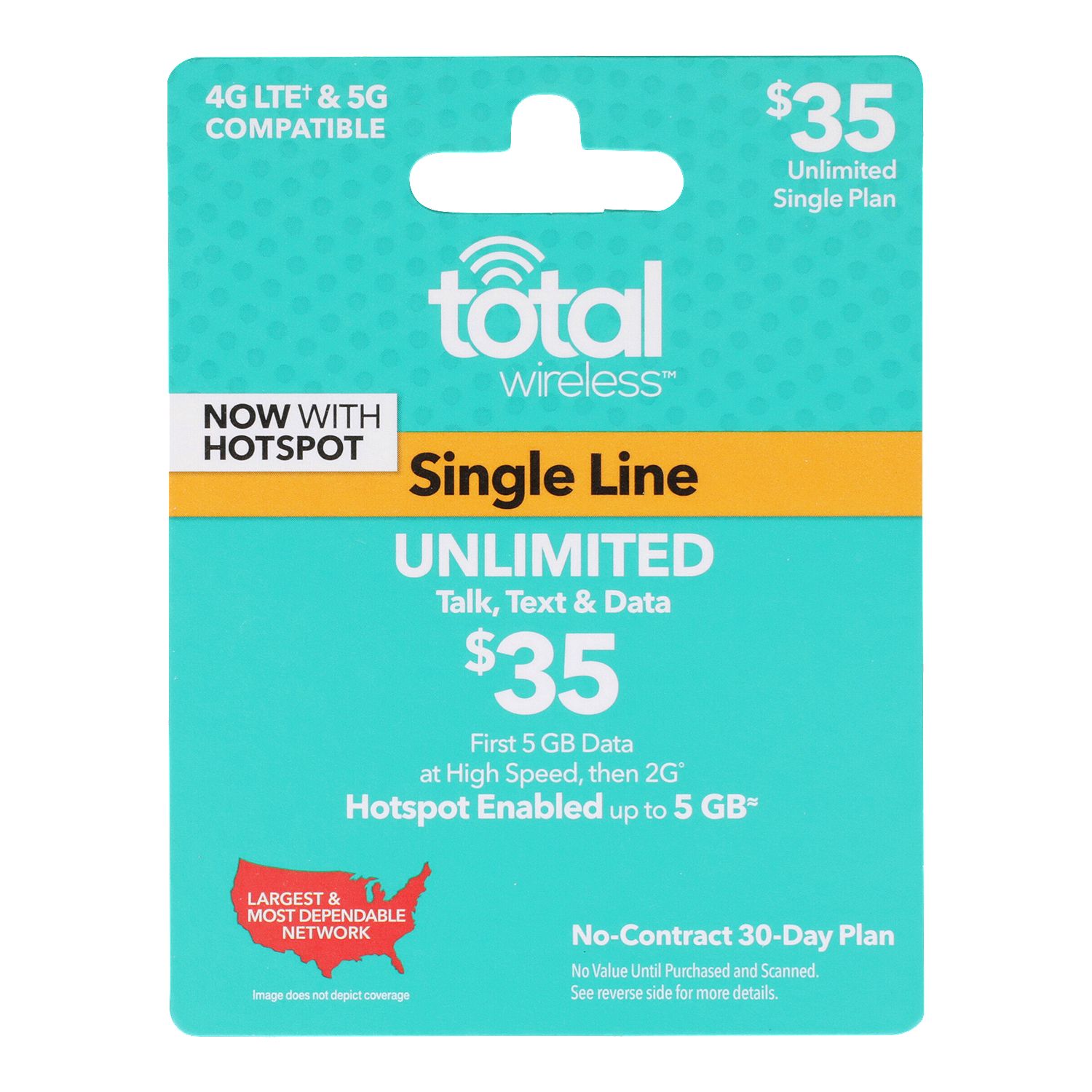 Total Wireless $35 Gift Card    , 1 each