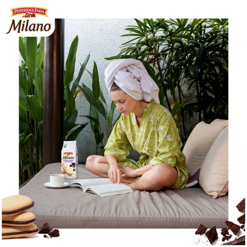Pepperidge Farm Milano Double Dark Chocolate Distinctive Cookies, 15 count, 7.5 oz