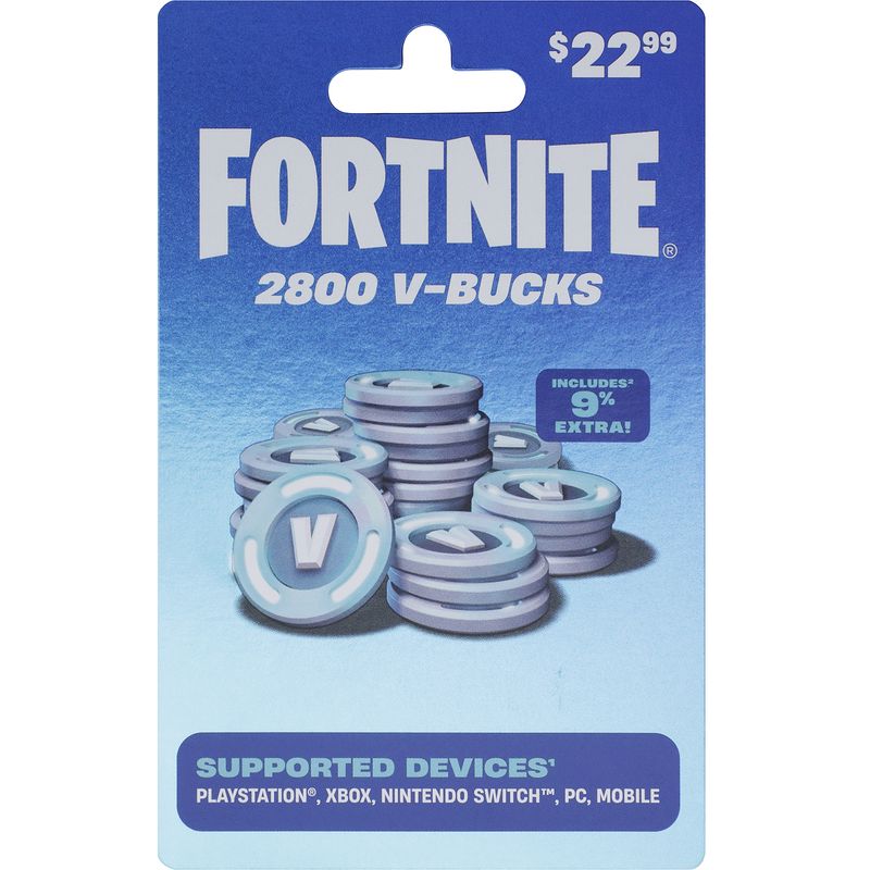 Fortnite $22.99 V-Bucks Gift Card