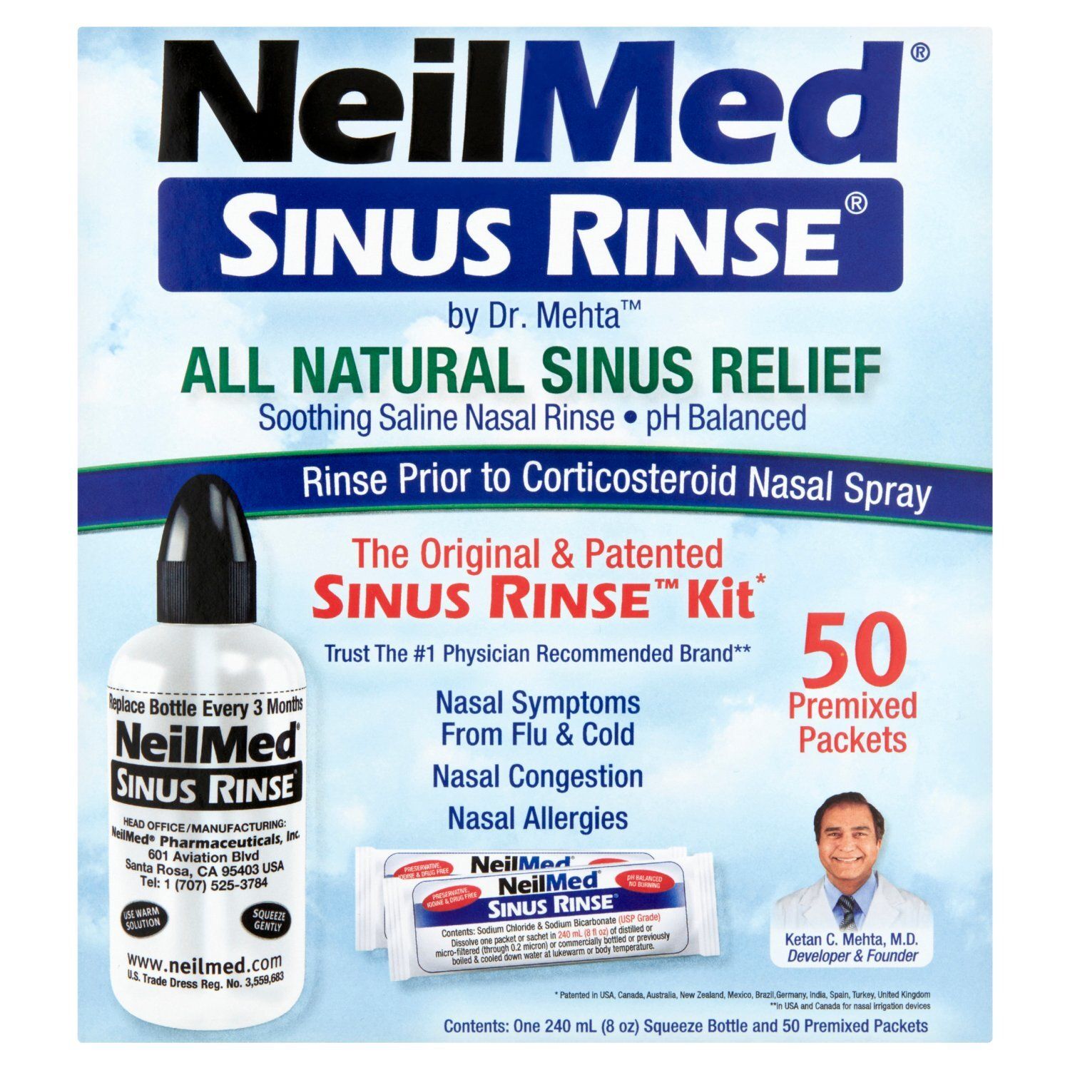 NeilMed Sinus Rinse Kit