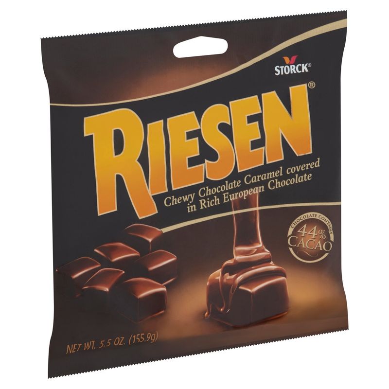 Storck Riesen Chewy Chocolate Caramel Candy, 5.5 oz