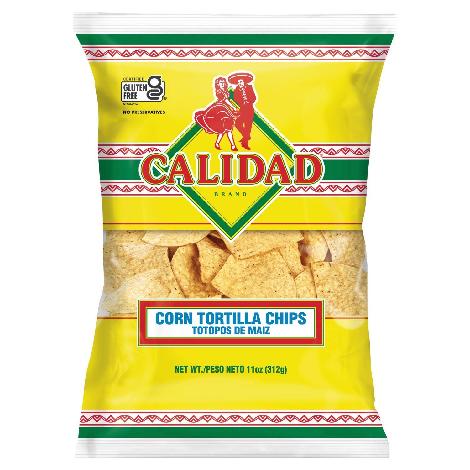 Calidad Corn Tortilla Chips, 11 oz