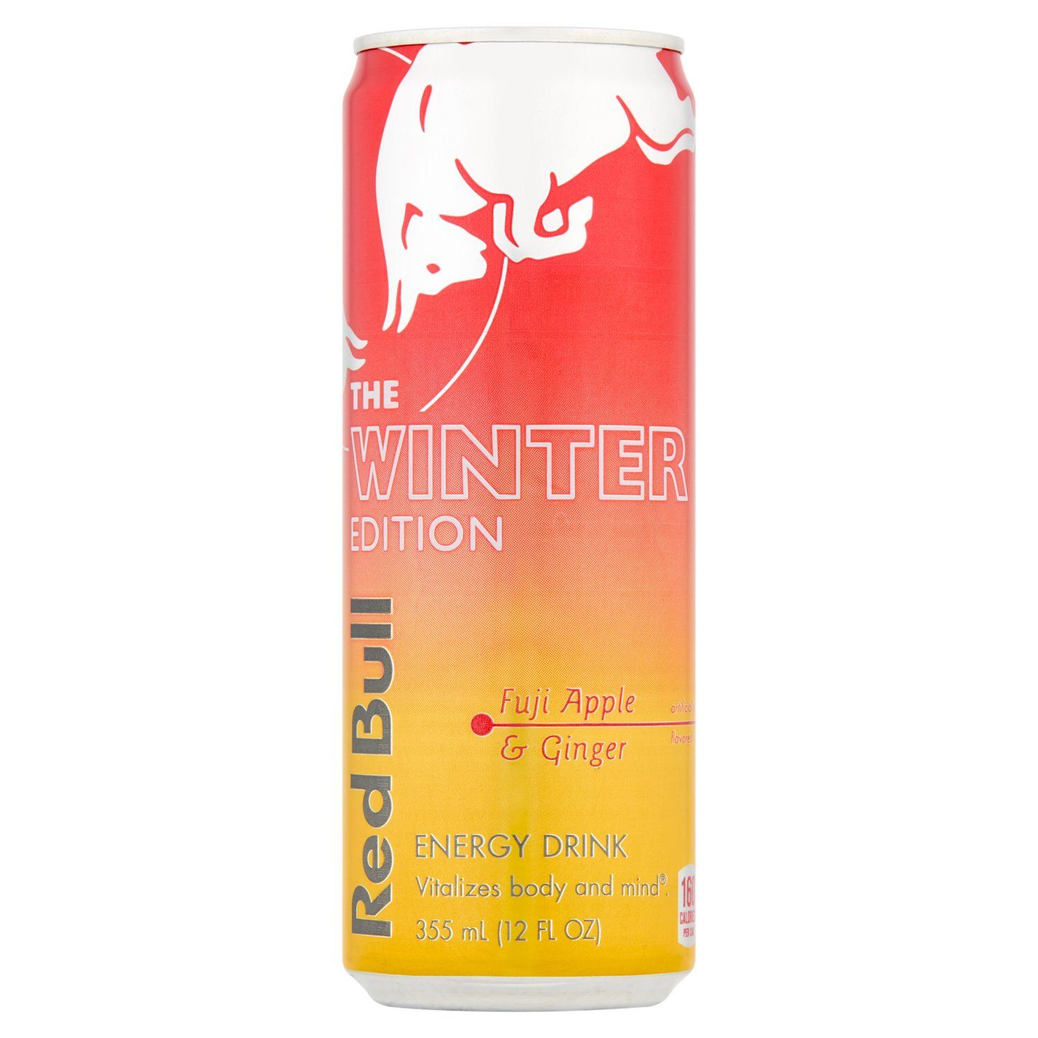 Red Bull Fuji Apple &amp; Ginger Energy Drink The Winter Edition, 12 fl oz
