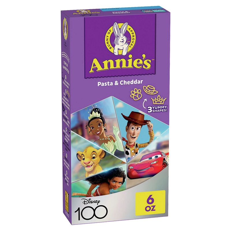 Annie's Disney 100 Pasta &amp; Cheddar, 6 oz