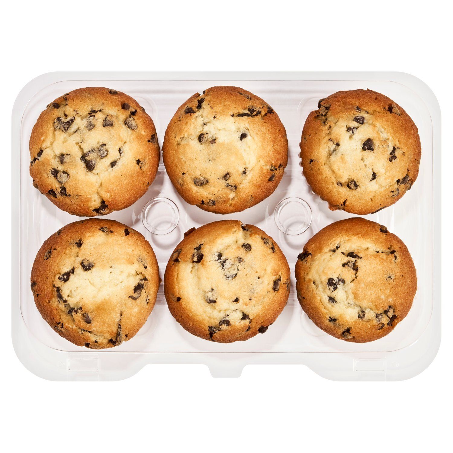 6 Pack Chocolate Chip Muffins