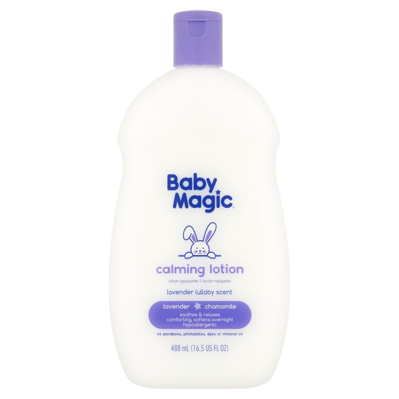 Baby Magic Lavender &amp; Chamomile Lullaby Scent Calming Lotion, 16.5 fl oz