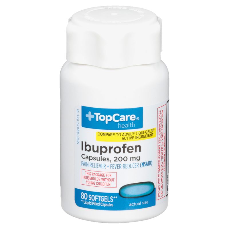 TopCare Ibuprofen - EZ Open, 80 each