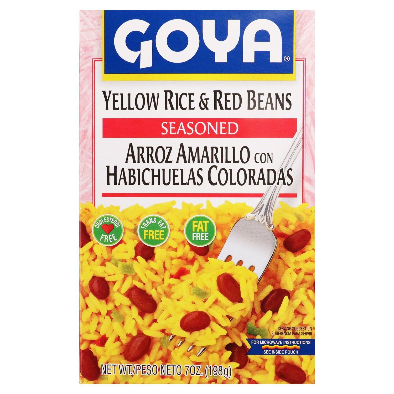 Goya Seasoned Yellow Rice &amp; Red Beans, 7 oz