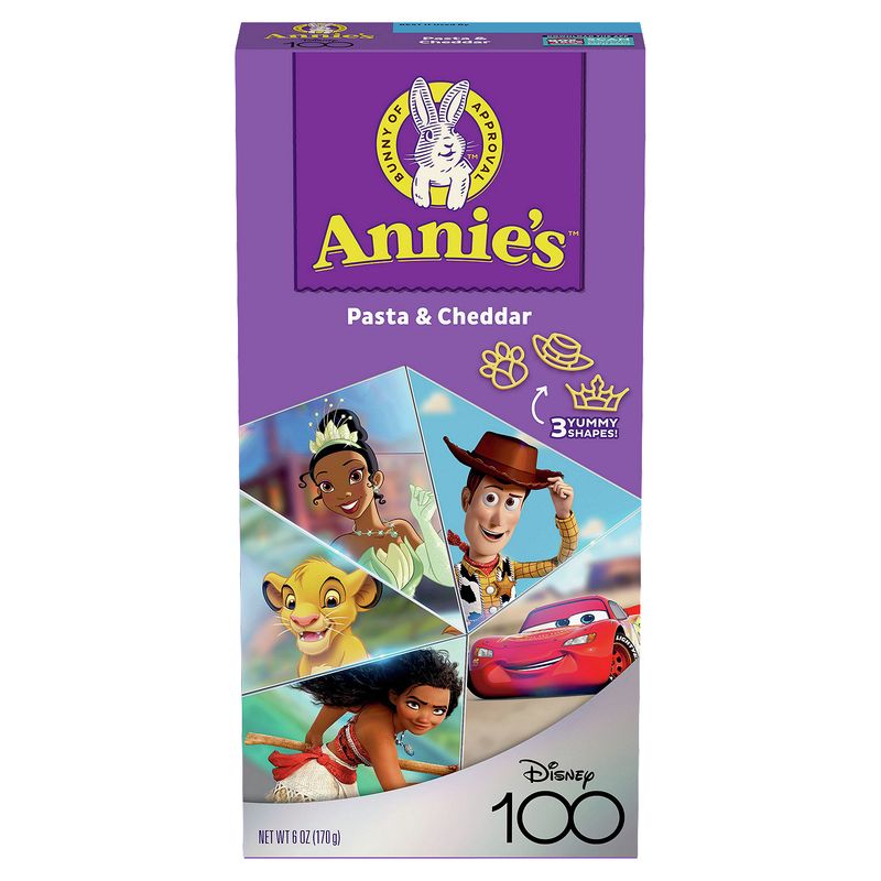 Annie's Disney 100 Pasta &amp; Cheddar, 6 oz