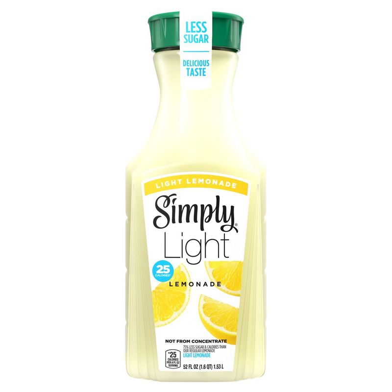 Simply Light Lemonade, 52 fl oz