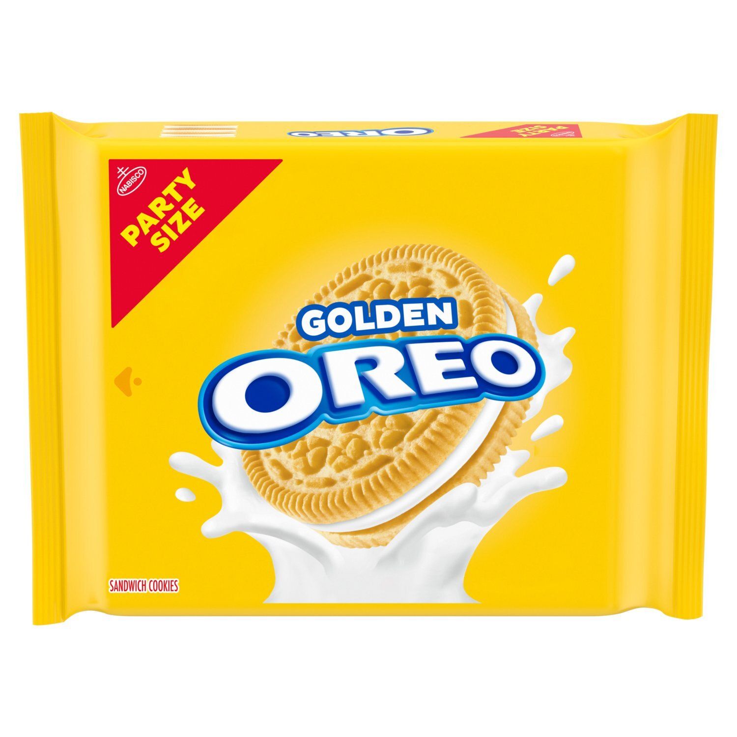 Nabisco Oreo Golden Sandwich Cookies Party Size, 1 lb 8.16 oz