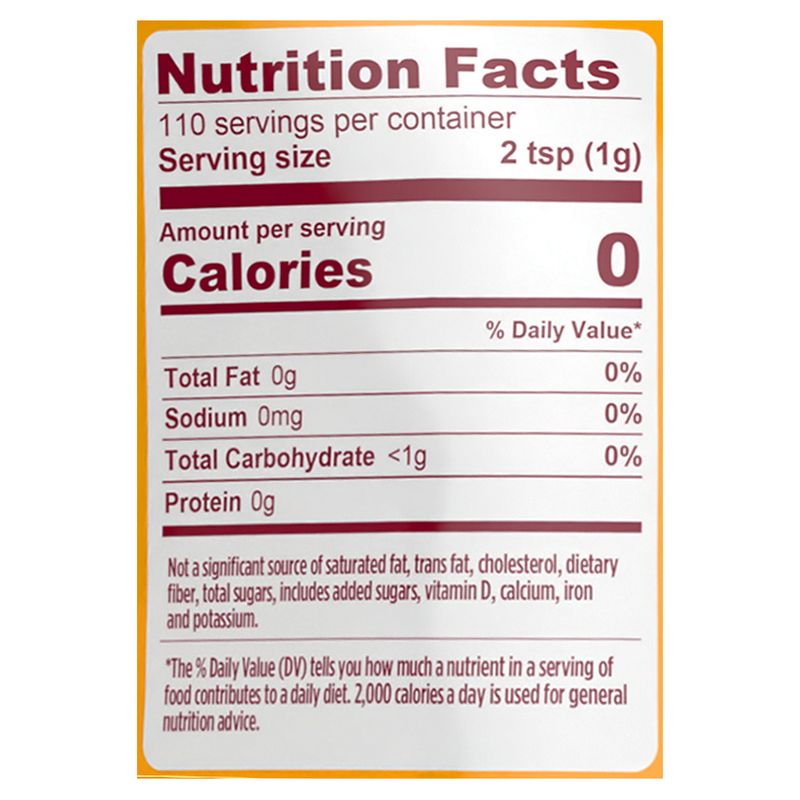 Splenda Monk Fruit Zero Calorie Sweetener, 3.8 oz