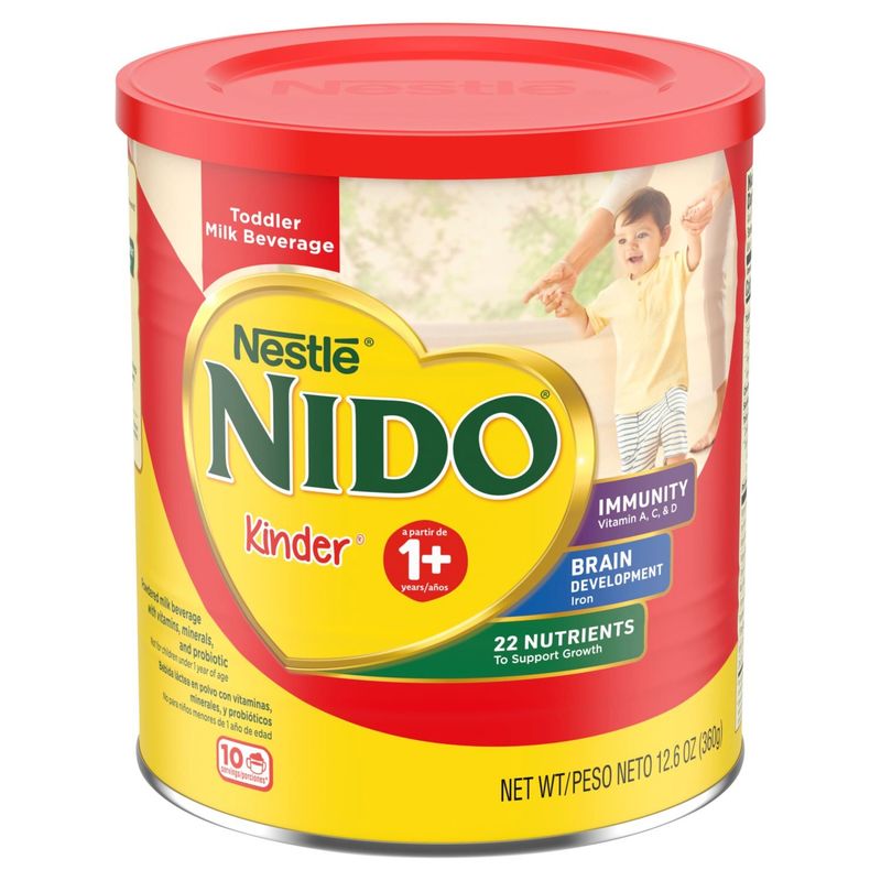 Nestlé Nido Kinder Toddler Milk Beverage, 1+ years, 12.6 oz