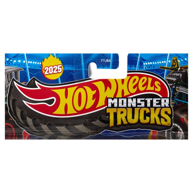 Mattel Hot Wheels Monster Trucks Demolition Doubles Loco Punk and Airplane Mode Trucks Sets, 3+