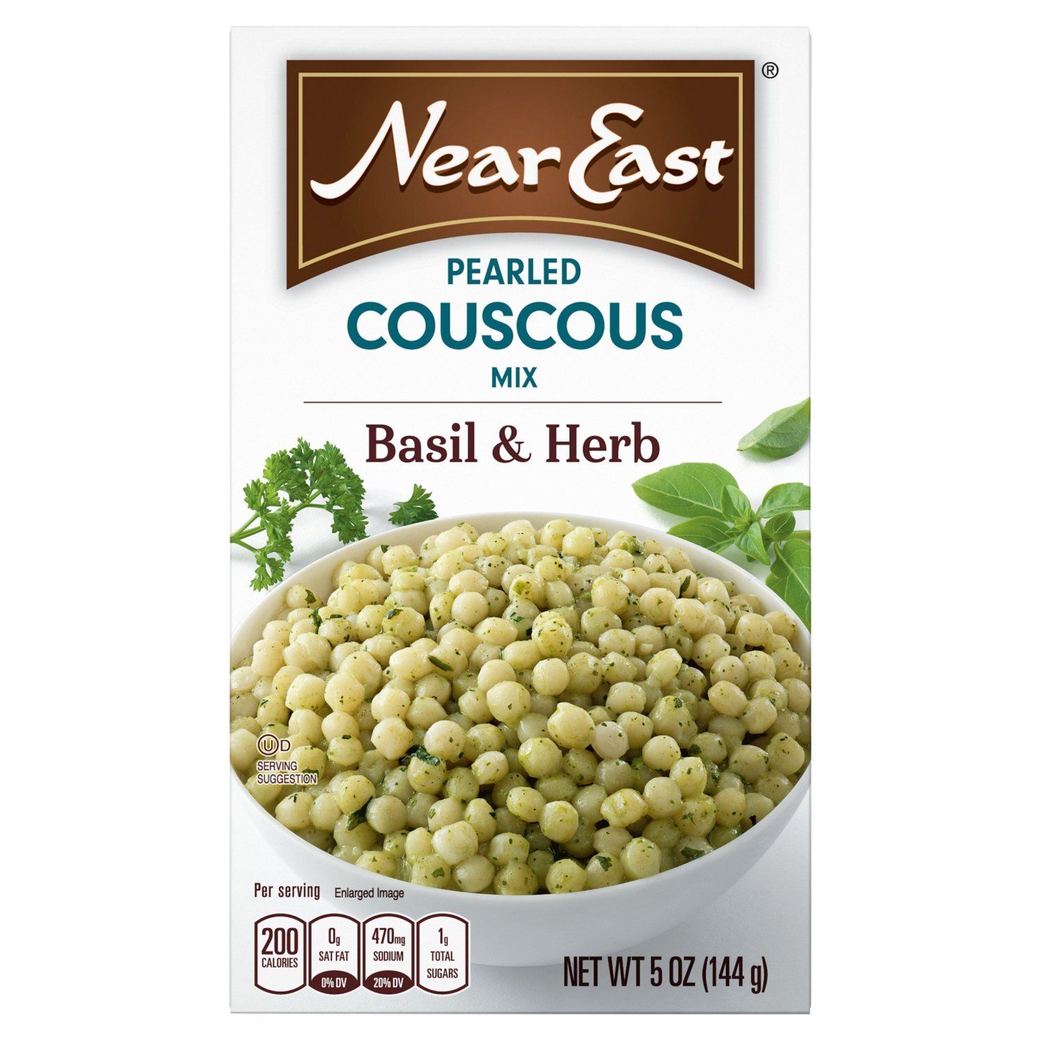 Near East Basil &amp; Herb Pearled Couscous Mix, 5 oz
