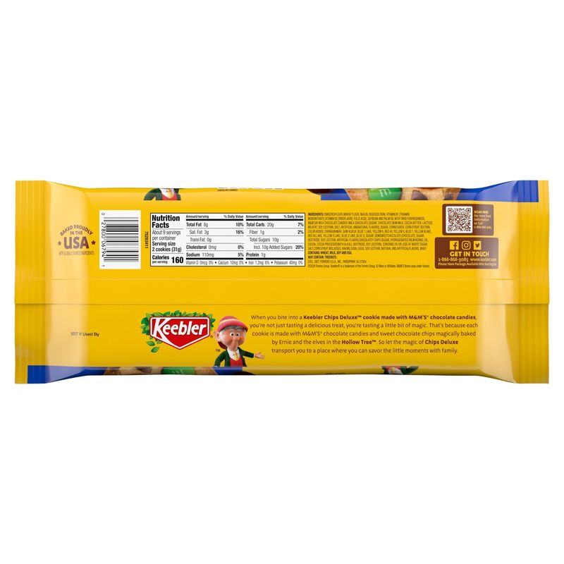 Keebler Chips Deluxe Cookies, 9.75 oz
