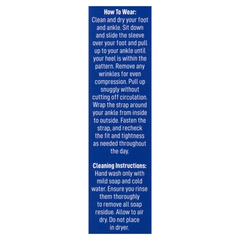 Miracle Foot Relief Compression Sleeve, Unisex One Size