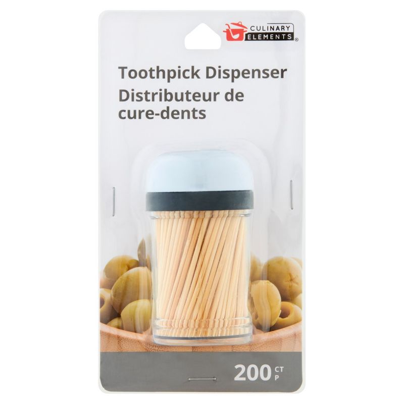 Culinary Elements Toothpick Dispenser, 200 count