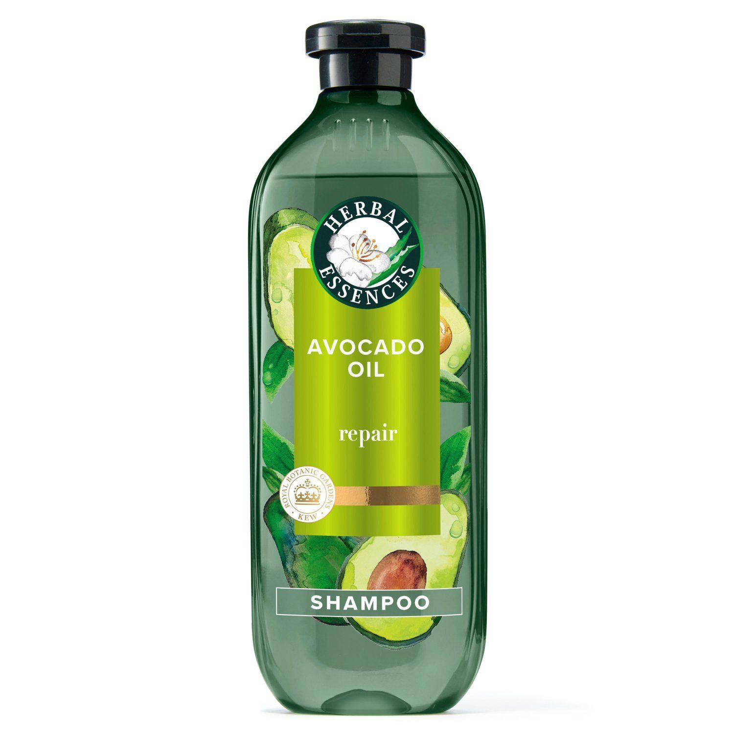 Herbal Essences Avocado Oil Sulfate Free Shampoo, Hair Repair, 13.5 fl oz, with Certified Camellia
