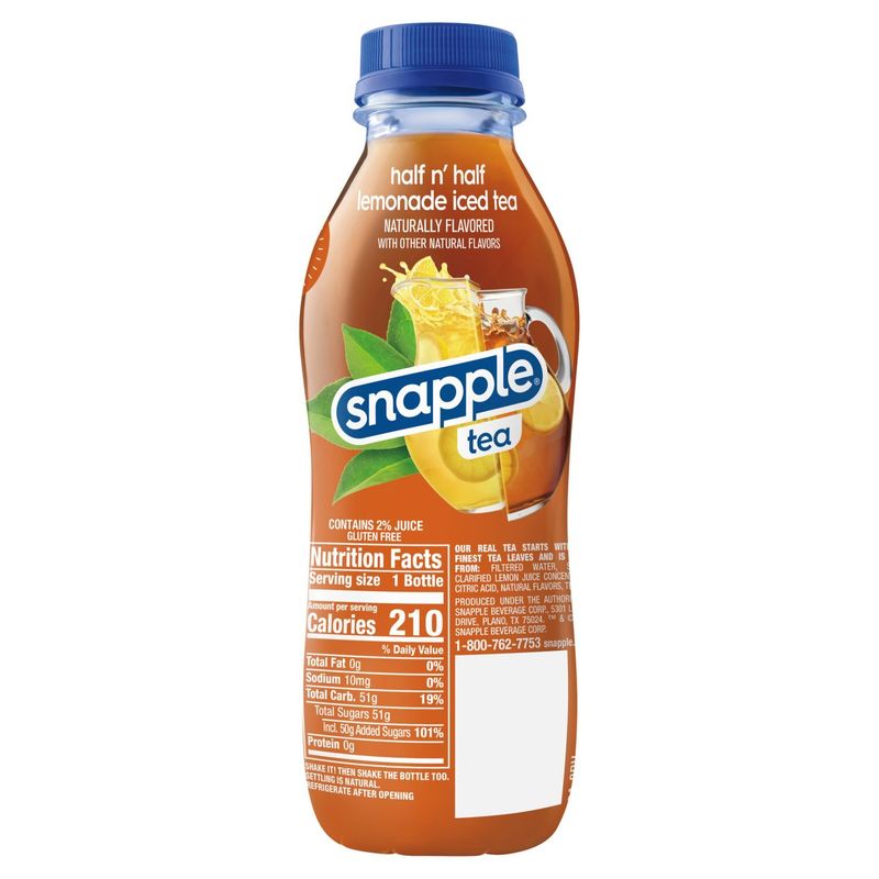 Snapple Half n' Half Lemonade Iced Tea