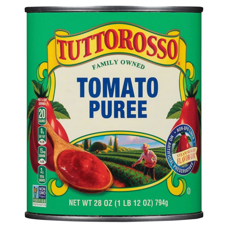 Tuttorosso Tomato Puree, 28 oz