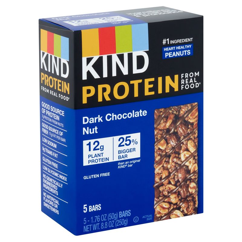 Kind Dark Chocolate Nut Bars, 1.76 oz, 5 count