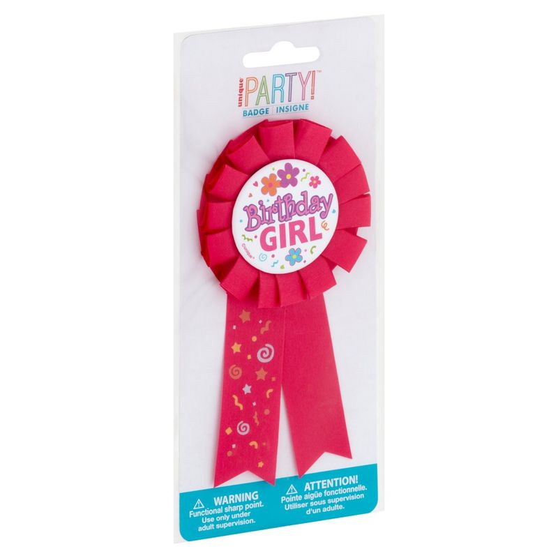 Unique Party! Birthday Girl Badge