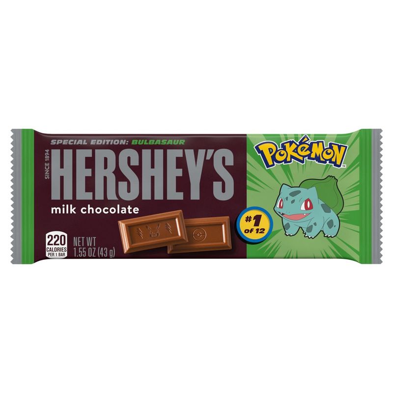 Hershey's Pokémon Milk Chocolate Special Edition, 1.55 oz