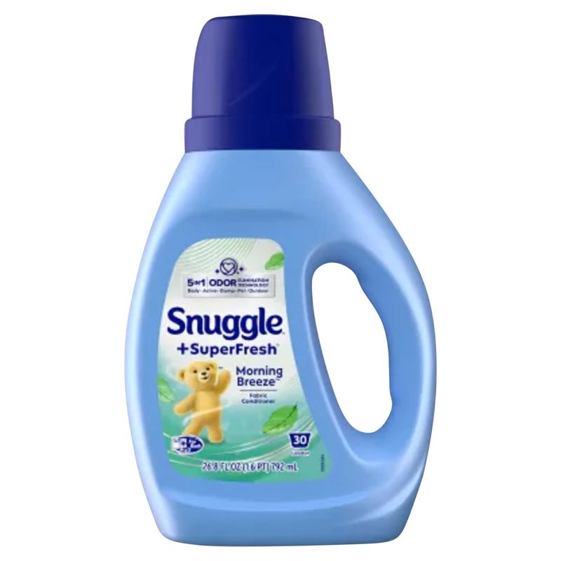 Snuggle +SuperFresh Morning Breeze Fabric Conditioner, 30 loads, 26.8 fl oz